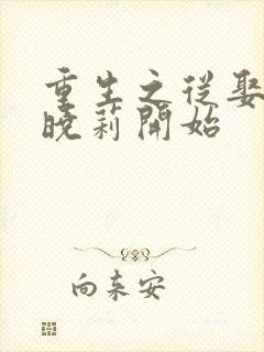 重生之从娶了刘晓莉开始