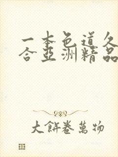 一本色道久久综合亚洲精品视频