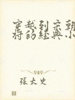 穿越到宋朝杨家将的经典小说