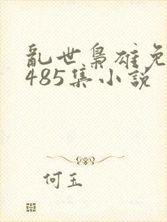 乱世枭雄免费听485集小说