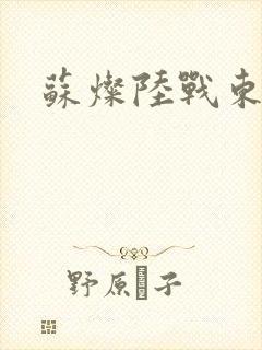 苏灿陆战东动漫封面