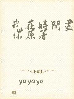 我在时间尽头等你原著封面