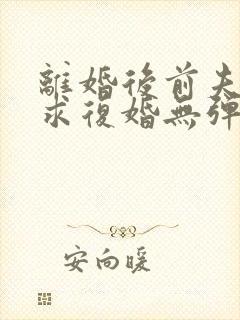 离婚后前夫哭着求复婚无弹窗免费阅读