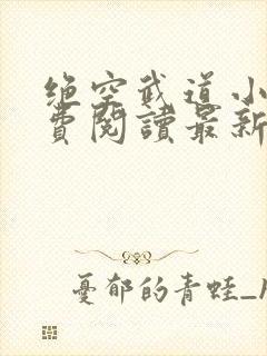 绝空武道小说免费阅读最新章节列表