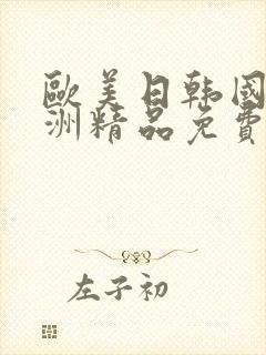 欧美日韩国产亚洲精品免费