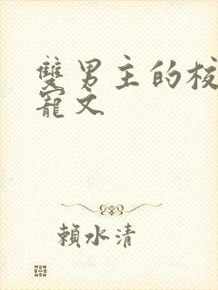 双男主的校园甜宠文