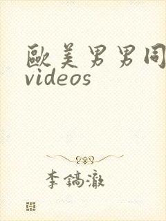 欧美男男同性恋videos封面