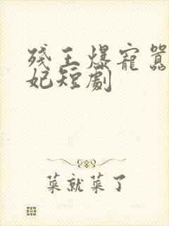 残王爆宠嚣张医妃短剧