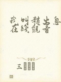 我叫赵出息21在线观看