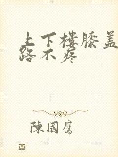 上下楼膝盖疼走路不疼封面