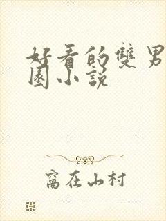 好看的双男主校园小说