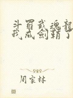 斗罗武魂龙渊剑我成剑鞘了在线阅读