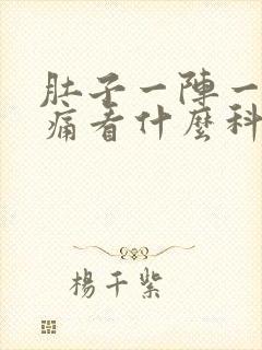 肚子一阵一阵的痛看什么科