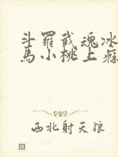 斗罗武魂冰龙王马小桃上瘾了免费阅读笔趣阁