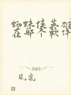 蜘蛛侠英雄无归在哪个软件可以看