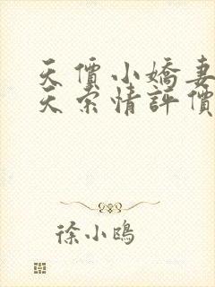 天价小娇妻33天索情评价