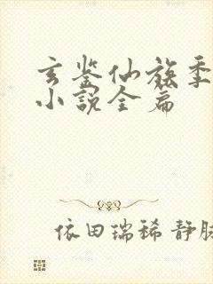 玄鉴仙族季越人小说全篇封面