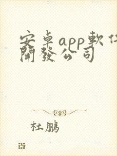 安卓app软件开发公司