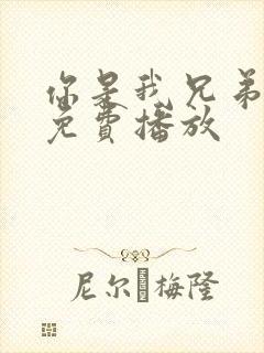 你是我兄弟全集免费播放