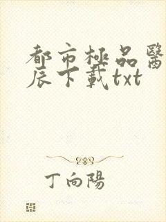 都市极品医神叶辰下载txt