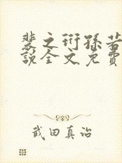 裴之珩孙若微小说全文免费阅读笔趣