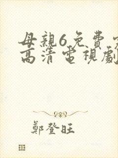 母亲6免费完整高清电视剧封面