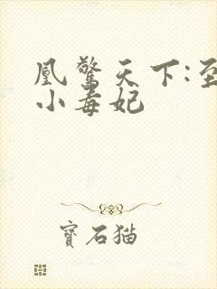 凰惊天下:至尊小毒妃