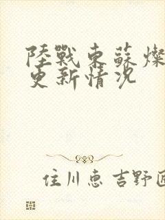 陆战东苏灿刚刚更新情况