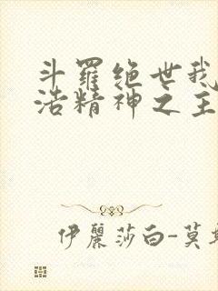 斗罗绝世我霍雨浩精神之主