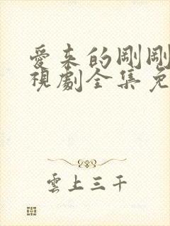 爱来的刚刚好电视剧全集免费观看封面