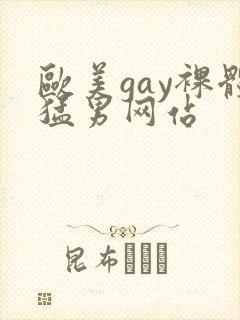 欧美gay裸体猛男网站