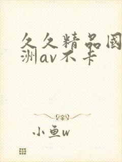 久久精品国产亚洲av不卡