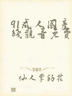 91成人国产在线观看免费