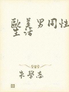 欧美男同性恋性生活