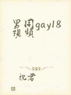 男同gay18视频