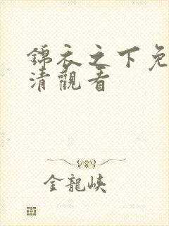 锦衣之下免费高清观看