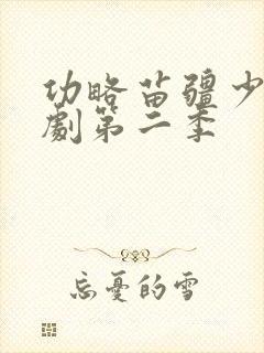 功略苗疆少主短剧第二季封面