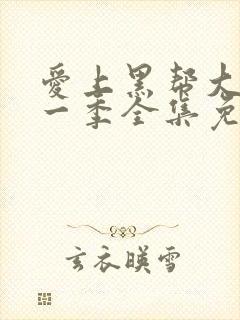 爱上黑帮大佬第一季全集免费观看