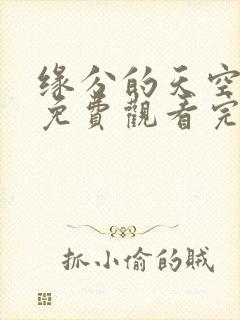 缘分的天空动漫免费观看完整版