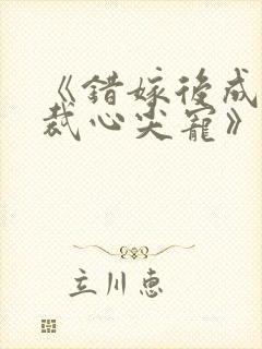 《错嫁后成了总裁心尖宠》