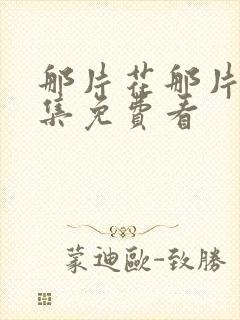 那片花那片海全集免费看