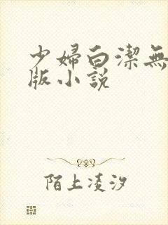 少妇白洁无删减版小说封面