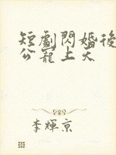 短剧闪婚后被老公宠上天