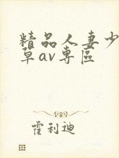 精品人妻少妇嫩草av专区封面