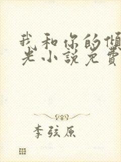 我和你的倾城时光小说免费阅读全文封面