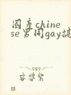 国产chinese男同gay搞基