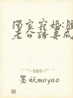 独家宠婚:腹黑老公诱妻成瘾