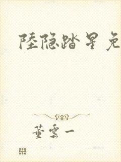 陆隐踏星免费封面