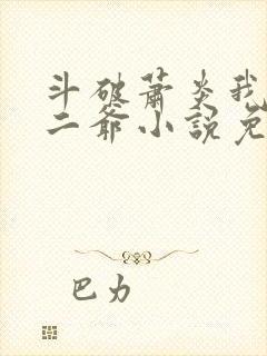 斗破萧炎我是你二爷小说免费阅读