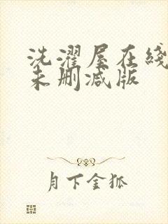 洗濯屋在线观看未删减版